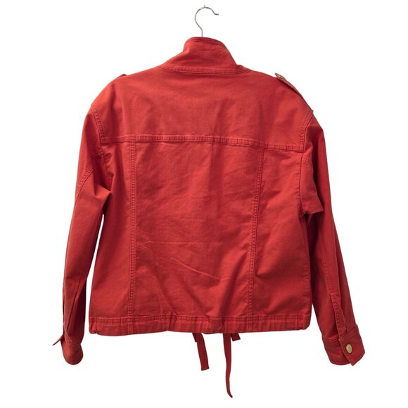 Talbots Slighty Cropped Utility Jacket Size Small - Picture 2 of 7